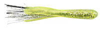 Apex APT15-10-16 Tinsel Tube 1.5 Inch Chartreuse/Silver Glitter 10pk | 038685826820