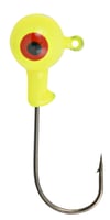 Apex AP116103 Jig Heads 1/16oz Chartreuse 10pk | 038685775098