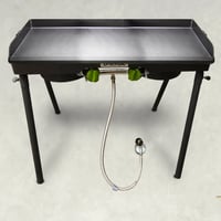 Bayou Classic PS217 Dual Patio Camp Stove W/Double Griddle | 050904021700
