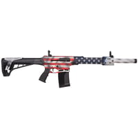 ADCO BA712 AR Style Shotgun 12ga 3 Inch Chamber 5rd Magazine 21 Inch Barrel American Flag | 733315100355