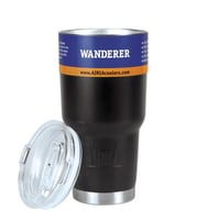 AiriA Wanderer 18/8 Stainless Steel Tumbler  30 oz Black Matte | 856170006010