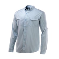 Huk Tide Point Woven Solid LS Plein Air Mens XXL | 190840134918