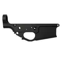Combat Armory Billet AR-10 Lower Receiver Stripped with Mag Release and Ejector Black | 789091896647