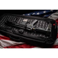 Advance Warrior Solutions Frame 36 Rifle Case with Backpack Strap Black with Grey | 655360780293