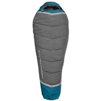 Alps Mountaineering Blaze 0 Degree Sleeping Bag Regular 32x80 Charcoal Blue Coral | 703438455113