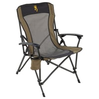 Browning Fireside Gold Buckmark Chair Khaki/Charcoal | 703438851717