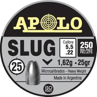 Hatsan Apolo Slug Air Rifle Pellets .22 Cal 25 gr 250/ct | 11001011156