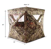 Rig Em Right HydeOut XL Blind Optifade Subalpine | 850012440345