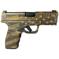 Springfield Hellcat Pro OSP  InchDistressed Flag Burnt Bronze Inch Handgun 9mm Luger 15rd2 Magazines 3.7 Inch Barrel | 688099403195