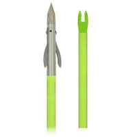 Muzzy Iron 2-Blade Fish Point w Chartreuse Arrow | 050301103405