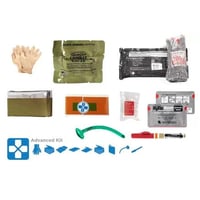 Blue Force Gear Trauma Kit NOW Small Advanced Supplies Wolf Grey | 00810073653351
