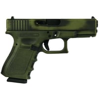 Glock 19 Gen 3 Custom Bazooka Green Distressed Handgun 9mm Luger 15rd Magazines 2 4 Barrel Austria | 688099401863
