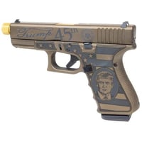Glock 19 Gen 3 Custom  InchTrump Edition Inch Compact Handgun 9mm Luger 15/rd Magazines 2 4.6 Inch Threaded Barrel USA | 688099401214