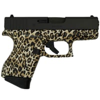 Glock 43 Custom Leopard Print Handgun 9mm Luger 6rd Magazines 2 3.4 Barrel USA | 688099404161