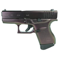 Glock 43 Custom Shimmering Razorback Subcompact Handgun 9mm Luger 6rd Magazines 2 3.41 Barrel USA | 688099403928