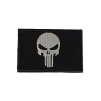 GSM Punisher Patch with Adhesive - Black | 888151017111