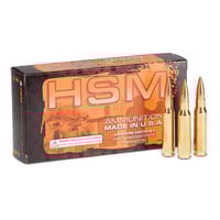 HSM Lead Free TSX Rifle Ammunition .325 WSM 180gr Solid 2900 fps 20/ct | 810742021252