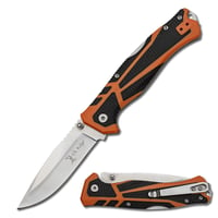 Master Cutlery Elk Ridge Trek Folding Knife 3 1/2 Inch Blade Orange and Black | 805319431312