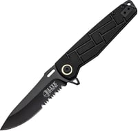 Master Cutlery Elite Tactical Readiness Folding Knife 3 1/2 Inch Blade Black | 805319431268