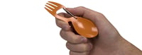 Kershaw Ration Orange Eating Utensil / Multi-Tool - 4-3/5 Inch Overall Length | 087171052434