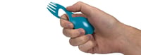Kershaw Ration Teal Eating Utensil / Multi-Tool - 4-3/5 Inch Overall Length | 087171052441