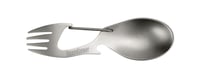 Kershaw Ration Camping Spoon  Fork Multi-tool Clampack - 4.6 in. Length | 087171041087