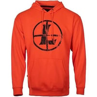 Leupold Distressed Reticle Performance Mens Hoodie Blaze Orange L | 030317037291