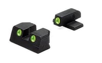 Meprolight Fixed Night Sight Sig Sauer TD 9mm/.357 Sig Green Front  Green Rear | 669278101101
