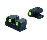 Meprolight Fixed Night Sight Springfield XD 9mm/.40 SW for 45 Barrels Green Front  Green Rear | 669278114101