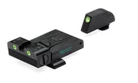 Meprolight for Glock 17/19/20/21/22/23 Adjustable Night Sight  Green Front  Green Rear | 669278202242