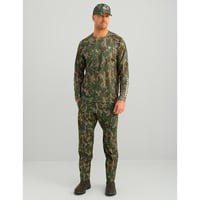 Nomad Mirage Long Sleeve Camo Crew Shirt Mossy Oak Greenleaf XL | 190840687445