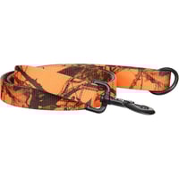 Omnipet Nylon Dog Lead 1 x 4ft Mossy Oak Blaze Orange Camo | 024764786499