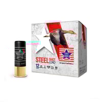 PPU Stars  Stripes Steel Shotshell 12ga 3  11/8 oz 1500 fps BB 25/ct | 8033343363794