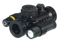 BSA Stealth Tactical Illuminated Sight w/Laser and Light Red/Green/Black | 631618113686