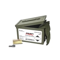 PMC Rifle Ammunition 5.56mm 55 gr FMJ 3120 fps 840/ct W/Bandoleer 840 Metal Box 2Metal Boxes 1680/ct Total | 20741569010621