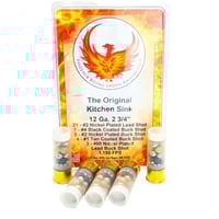 Phoenix Rising Kitchen Sink  Multiple Buckshot Size Shotshells 12ga 23/4 1150fps 3/ct | 797053002241