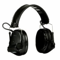 3M Peltor SwatTac V Hearing Defender Headset Electronic Ear Muffs 23dB Black | 00076308946036