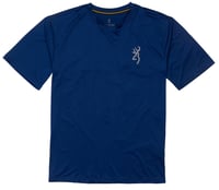 Browning USA Flag SUN SS T-Shirt NAVY 2XL | 023614951674
