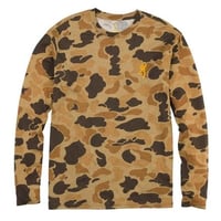 Browning Wasatch Long Sleeve T-Shirt Vintage Tan Camo M | 023614973072