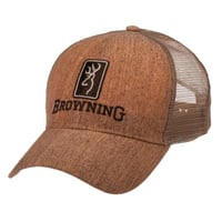 Browning Cork Meshback Hat Tan | 023614425144