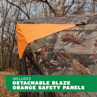 Barronett Blinds Grandview Ground Blind Bloodtrail Backwoods Camo See Through | 012642057939