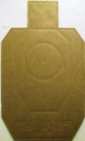 Speedwell Official IDPA Targets Cardboard Target 100/Pack | XRSIDPACB