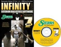 Sierra Infinity Suite Version 7 CDROM Exterior Ballistic Software  5th Edition Reloading Manual | 092763007020