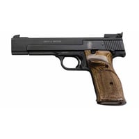 SW M41 Handgun .22 LR 10rd Magazine 5.5 Barrel Adj Sight Wood GripsDEMO | 022188119503