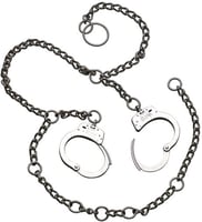 Smith  Wesson M1800 Belly Chain Handcuffs - Nickel | 022188501094