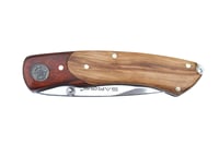 Sarge Knives Ranger  Two Tone Wooden Liner Locking Knife | 805319618300
