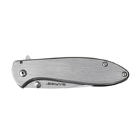 Sarge Knives Hawk Swift Assist Folder Knife 31/8 Clip Point Blade Chrome | 805319618362