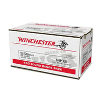 Lake City Rifle Ammunition 5.56mm M193 55 gr. FMJ 600/ct Case 4-150 RD Boxes | 00020892225015