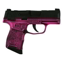 Sig Sauer P365 Exclusive Pink Filigree Handgun 9mm Luger 10rd Magazine2 3.1 Barrel Manual Safety XRAY 3 Sights Optic Ready | 688099405496