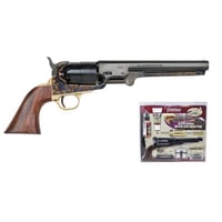 Traditions 1851 Navy Redi-Pak Muzzleloader Handgun .44 Cal 6rd Capacity 7.5 Barrel Black with Walnut Grip | 040589005836